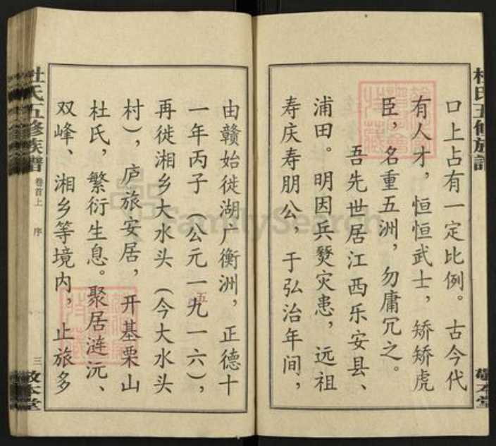 湖南省娄底市双峰县杜氏敬本堂族谱-栗山杜氏五修族谱.pdf电子版插图4