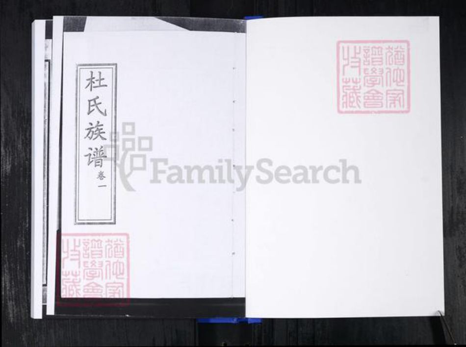山东省青岛市即墨区杜氏族谱-杜氏族谱.pdf电子版插图1