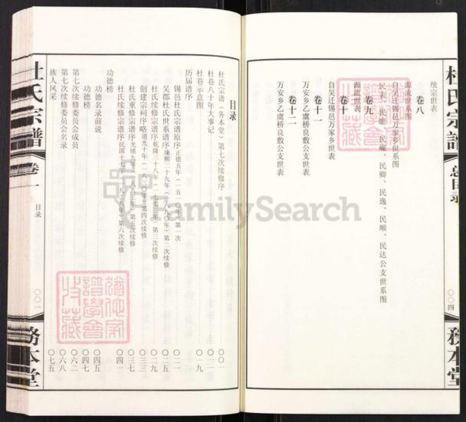 江苏省无锡市惠山区长安街道杜氏务本堂族谱-杜氏宗谱.pdf电子版插图5 江苏省无锡市惠山区长安街道杜氏务本堂族谱-杜氏宗谱.pdf电子版插图5