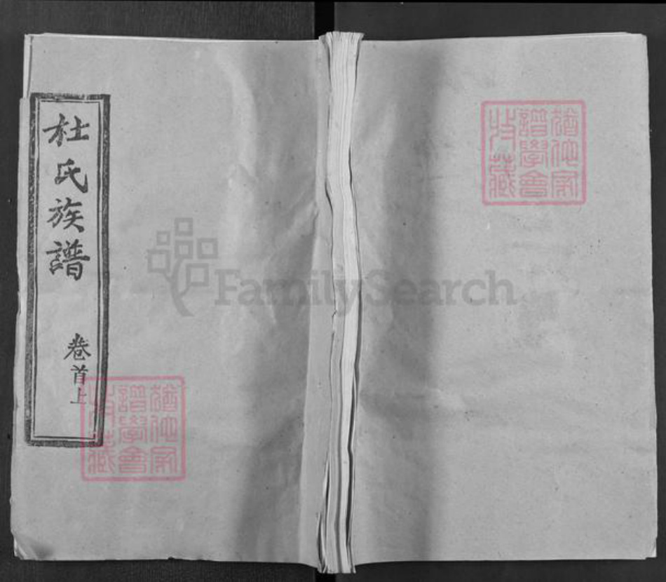 湖北省黄冈市杜氏宝田堂族谱-杜氏族谱.pdf电子版插图