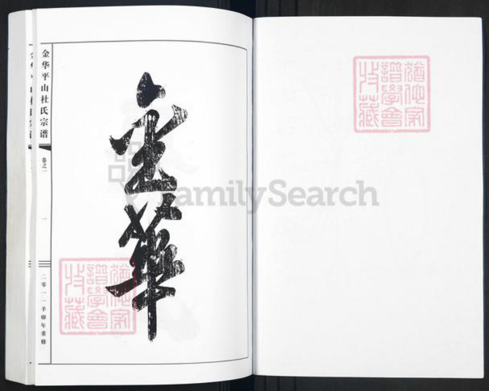 浙江省金华市金东区曹宅镇杜氏敦伦堂族谱-金华平山杜氏宗谱.pdf电子版插图2