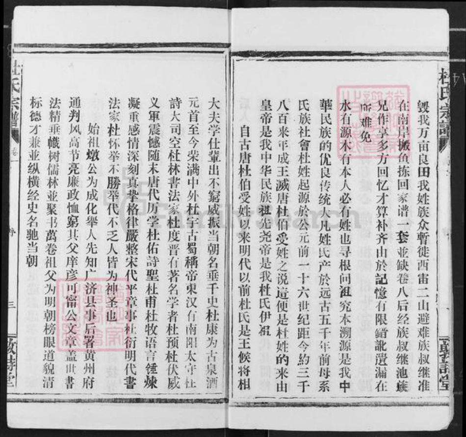 湖北省黄冈市黄州区杜氏敦诗堂族谱-杜氏宗谱.pdf电子版插图4