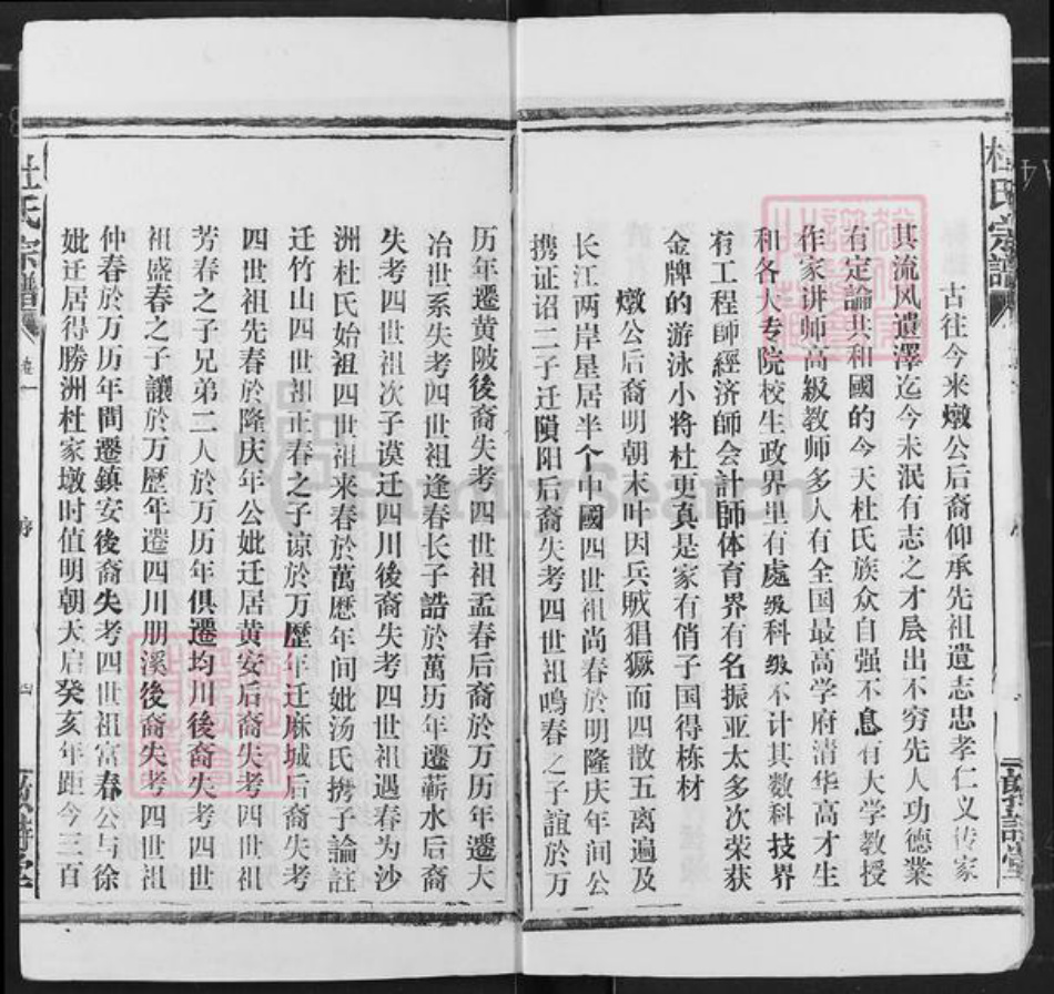 湖北省黄冈市黄州区杜氏敦诗堂族谱-杜氏宗谱.pdf电子版插图5