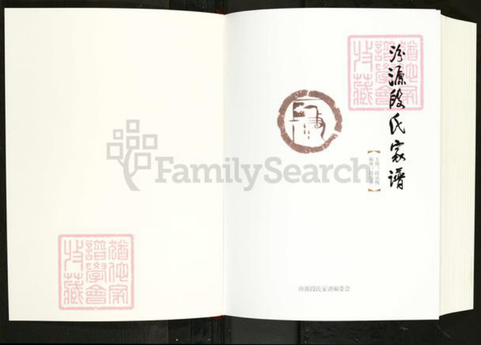 山西省忻州市静乐县娑婆乡段氏族谱-汾源段氏家谱.pdf电子版插图1