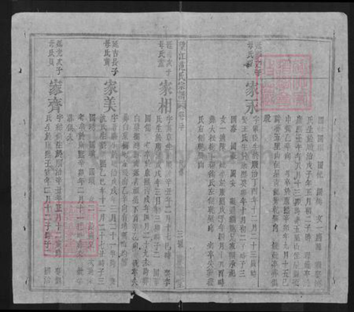 湖北省黄冈市浠水县绿杨乡范氏廉让堂族谱-望江范氏宗谱.pdf电子版插图3