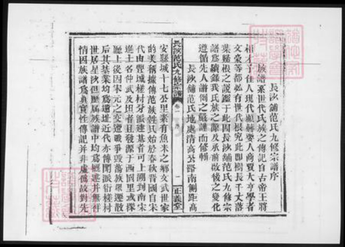 江西省宜春市高安市范氏族谱-长沙铺范氏九修宗谱 [14卷].pdf电子版插图4
