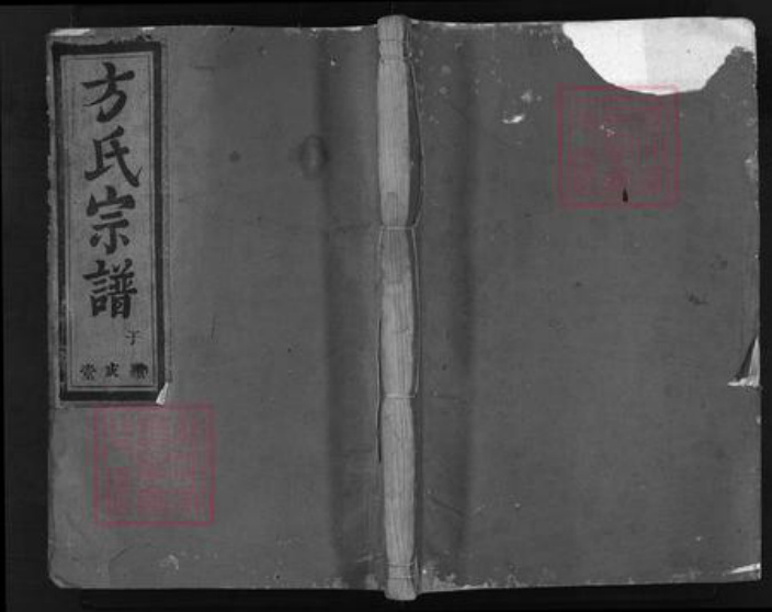 浙江省方氏族谱-云源方氏宗谱 [世系6卷,行传16卷,墓图2卷,及卷首].pdf电子版插图