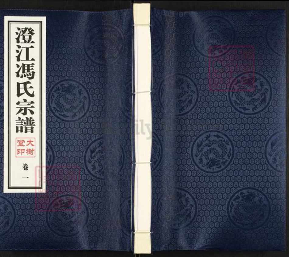 江苏省无锡市江阴市青阳镇冯氏大树堂族谱-澄江冯氏宗谱.pdf电子版