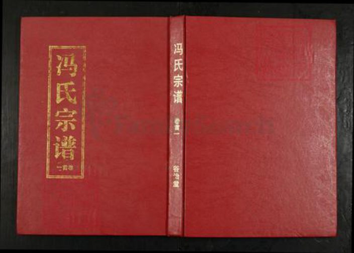 湖北省黄冈市浠水县散花镇冯氏谷诒堂族谱-冯氏宗谱.pdf电子版插图