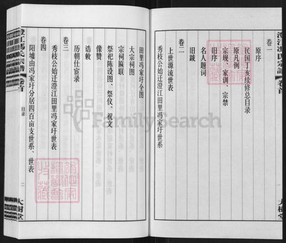 江苏省无锡市江阴市青阳镇冯氏大树堂族谱-澄江冯氏族谱.南闸支.pdf电子版插图3