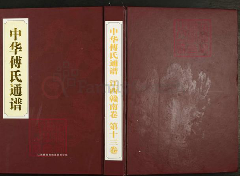 江西省九江市傅氏族谱-中华傅氏通谱.pdf电子版