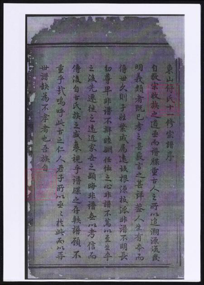 浙江省金华市傅氏族谱-东山傅氏十一修宗谱.pdf电子版插图1