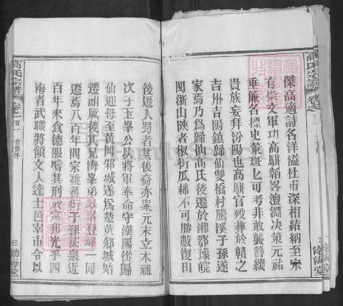 湖北省武汉市新洲区高氏渤海堂族谱-高氏宗谱.pdf电子版插图3