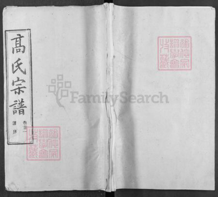 湖北省武汉市新洲区高氏渤海堂族谱-高氏宗谱.pdf电子版插图