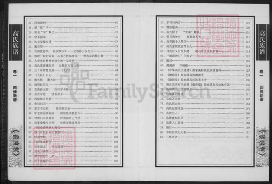 湖南省常德市临澧县高氏渤海堂族谱-高氏族谱.pdf电子版插图4 湖南省常德市临澧县高氏渤海堂族谱-高氏族谱.pdf电子版插图4