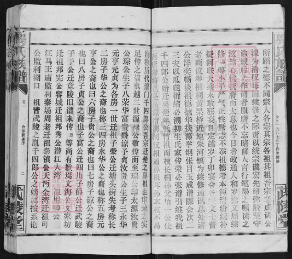 湖北省龚氏武陵堂族谱-龚氏族谱.pdf电子版插图4 湖北省龚氏武陵堂族谱-龚氏族谱.pdf电子版插图4