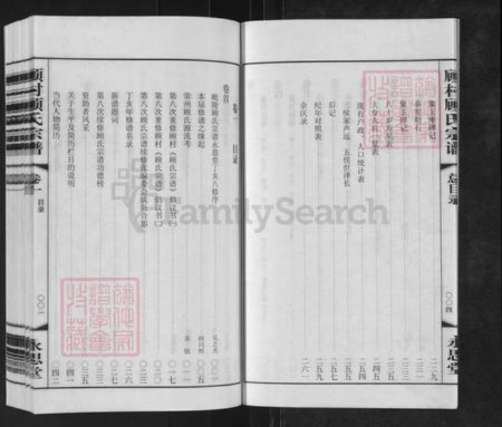 江苏省常州市新北区春江镇顾氏永思堂族谱-顾村顾氏宗谱.pdf电子版插图4 江苏省常州市新北区春江镇顾氏永思堂族谱-顾村顾氏宗谱.pdf电子版插图4