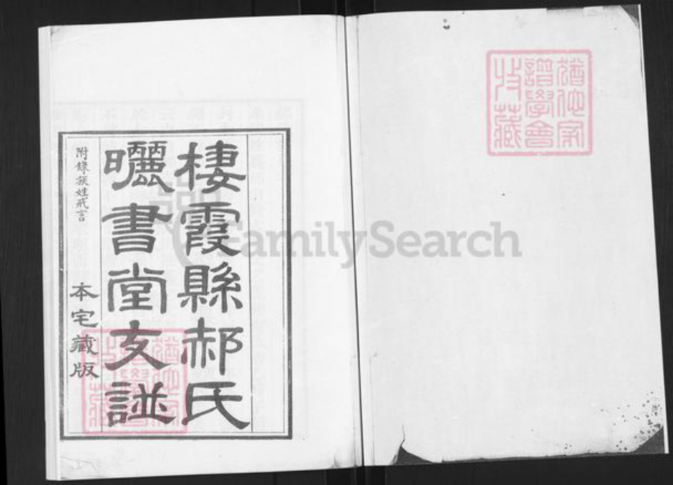 山东省烟台市栖霞市郝氏晒书堂族谱-栖霞县郝氏晒书堂支谱.pdf电子版插图1