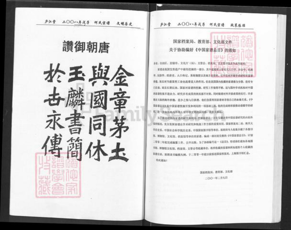 湖北省咸宁市通城县麦市镇何氏庐江堂族谱-何氏族谱.pdf电子版插图2 湖北省咸宁市通城县麦市镇何氏庐江堂族谱-何氏族谱.pdf电子版插图2