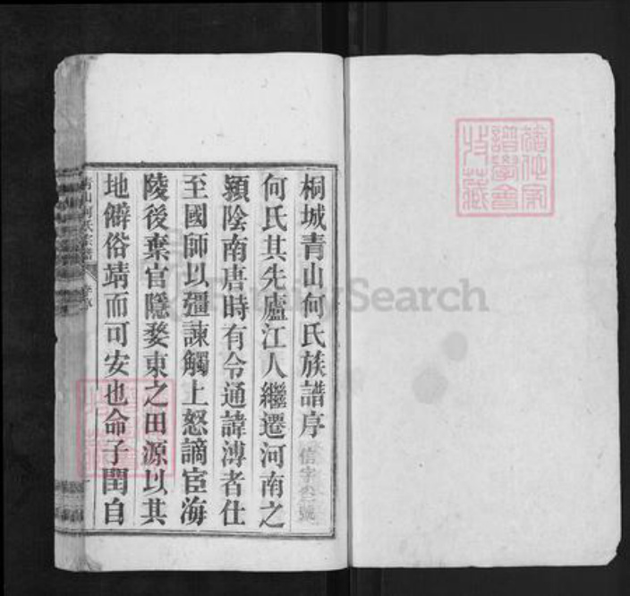 安徽省铜陵市枞阳县何氏族谱-青山何氏宗谱.pdf电子版插图1 安徽省铜陵市枞阳县何氏族谱-青山何氏宗谱.pdf电子版插图1