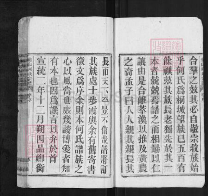 安徽省铜陵市枞阳县何氏族谱-青山何氏宗谱.pdf电子版插图5 安徽省铜陵市枞阳县何氏族谱-青山何氏宗谱.pdf电子版插图5