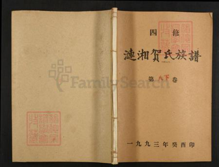 湖南省娄底市双峰县印塘乡贺氏族谱-涟湘贺氏族谱.pdf电子版插图 湖南省娄底市双峰县印塘乡贺氏族谱-涟湘贺氏族谱.pdf电子版插图