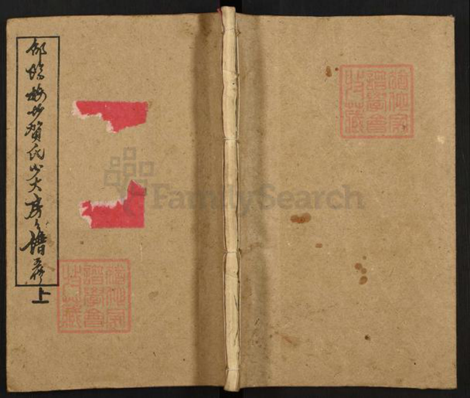 湖南省邵阳市洞口县黄桥镇贺氏儒宗堂族谱-邵阳梅塘贺氏五修房谱.pdf电子版