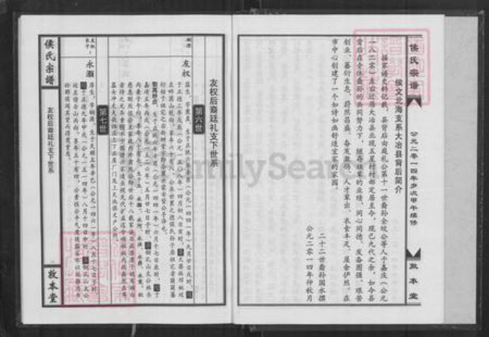 湖北省黄石市阳新县侯氏敦本堂族谱-侯氏宗谱.pdf电子版插图5