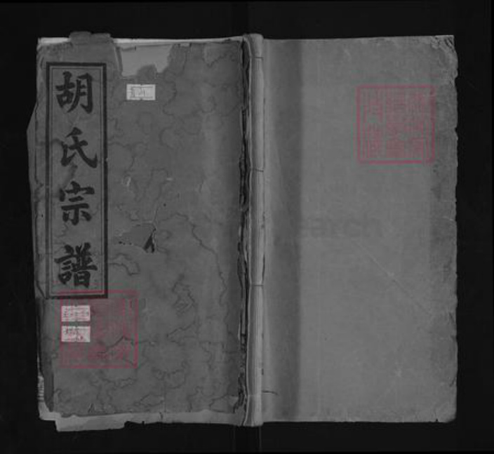 湖北省咸宁市通城县胡氏安定堂族谱-胡氏宗谱.pdf电子版