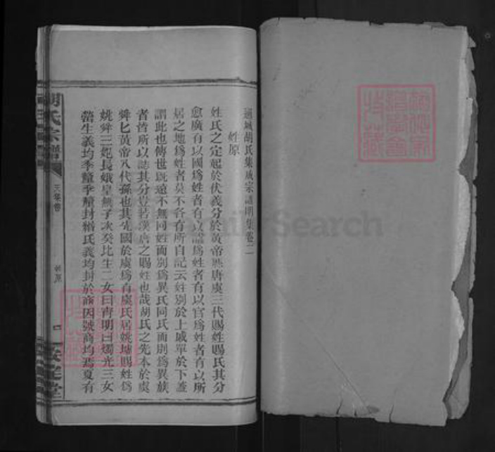 湖北省咸宁市通城县胡氏安定堂族谱-胡氏宗谱.pdf电子版插图2 湖北省咸宁市通城县胡氏安定堂族谱-胡氏宗谱.pdf电子版插图2