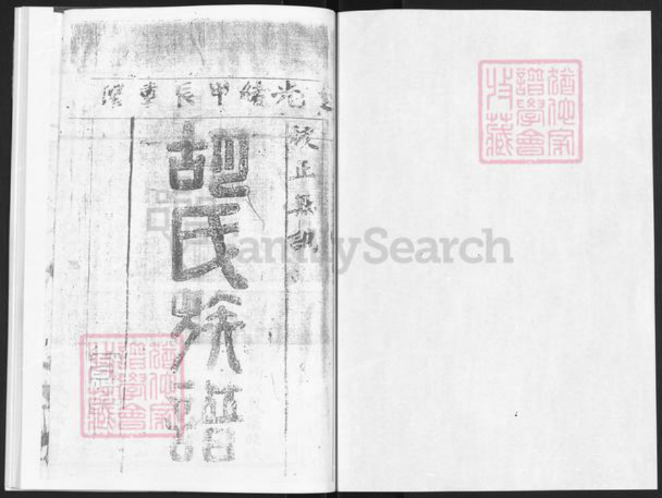 山东省烟台市龙口市胡氏族谱-胡氏族册.pdf电子版插图1