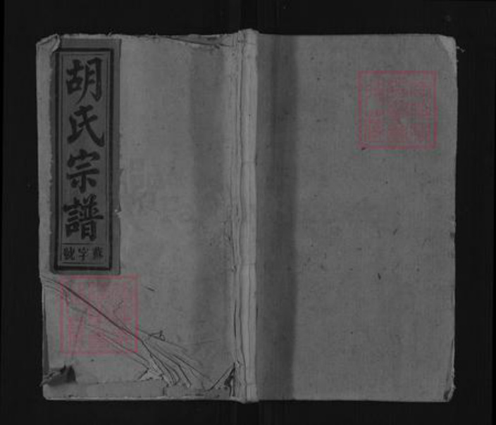 安徽省池州市青阳县胡氏族谱-胡氏宗谱.pdf电子版