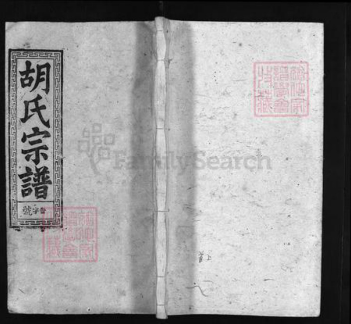 安徽省安庆市怀宁县胡氏族谱-胡氏宗谱 [32卷,首2卷].pdf电子版插图1