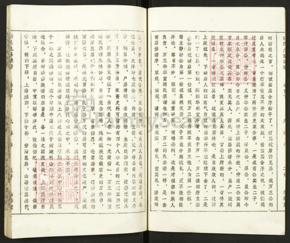 湖北省黄冈市蕲春县胡氏华林堂族谱-胡氏九修宗谱.pdf电子版插图3