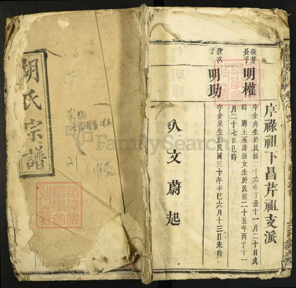 胡氏族谱-胡氏宗谱.pdf电子版