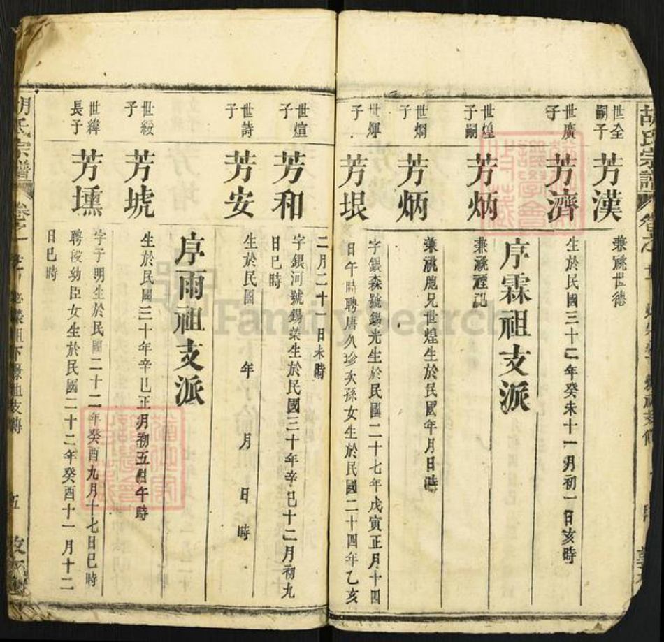 胡氏族谱-胡氏宗谱.pdf电子版插图5