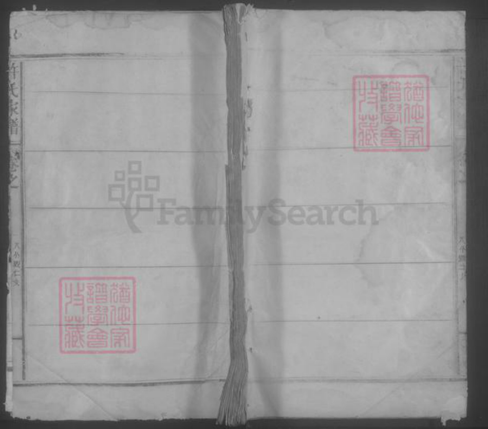 江西省景德镇市乐平市许氏族谱-许氏家谱 [不分卷].pdf电子版