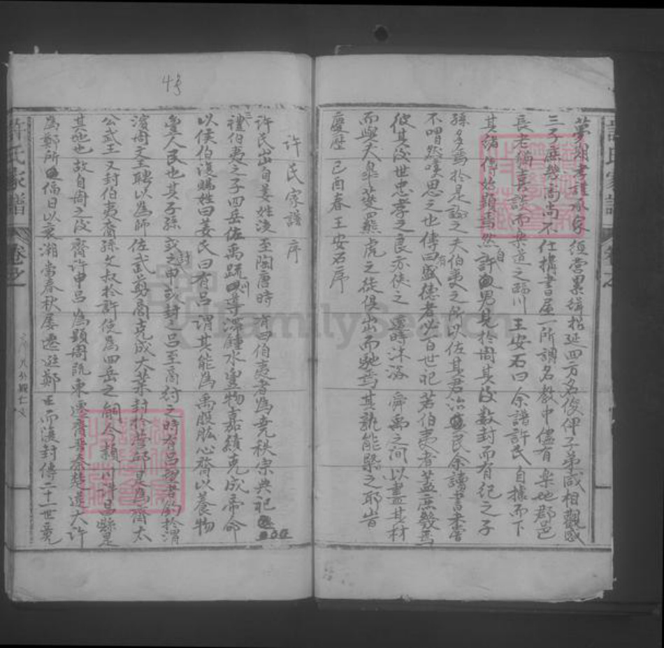 江西省景德镇市乐平市许氏族谱-许氏家谱 [不分卷].pdf电子版插图4