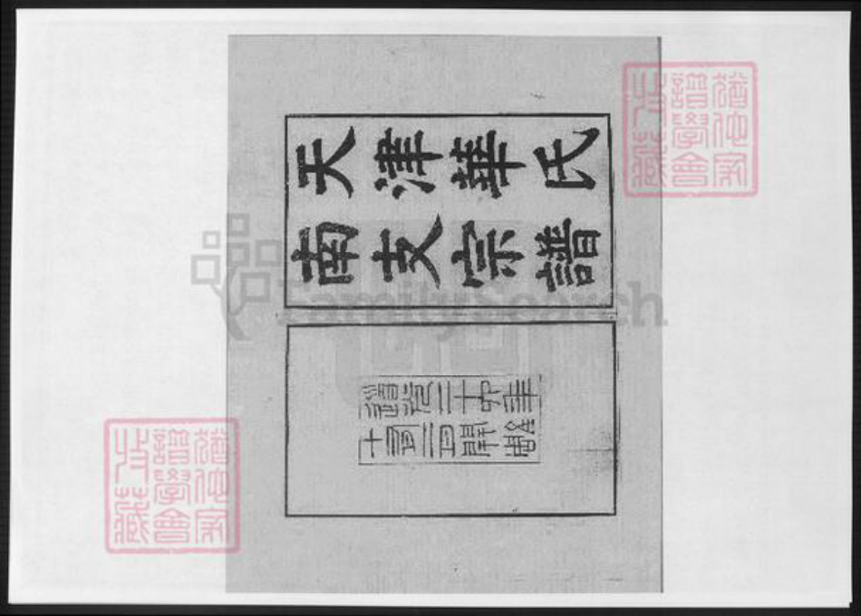 天津市华氏族谱-天津华氏南支宗谱.pdf电子版插图2