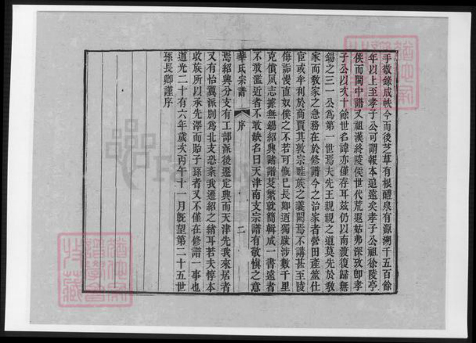 天津市华氏族谱-天津华氏南支宗谱.pdf电子版插图4