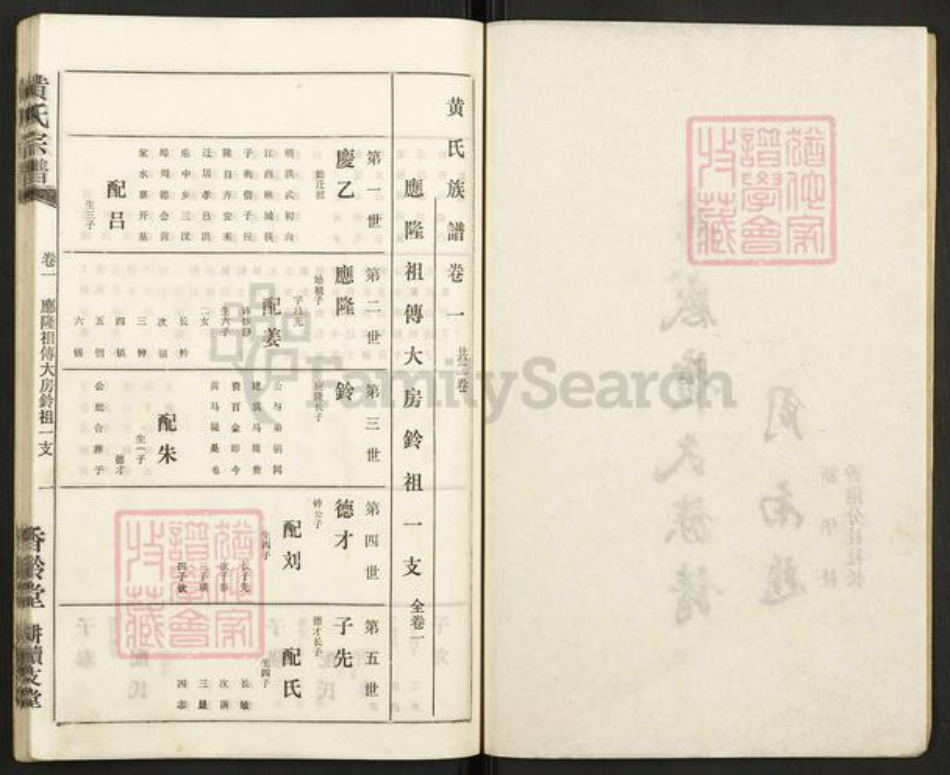 湖北省孝感市孝南区三汊镇黄氏耕读堂族谱-黄氏宗谱.pdf电子版插图2