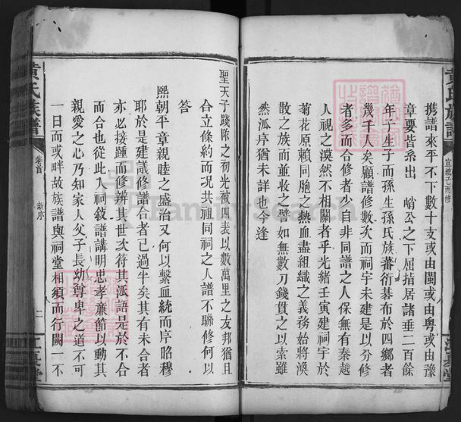 福建省漳州市平和县黄氏江夏堂族谱-黄氏新式族谱.pdf电子版插图3