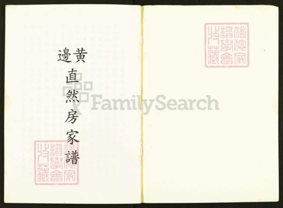 广东省江门市蓬江区杜阮镇广东省江门市新会区黄氏隆禋堂族谱-黄边直然房家谱.pdf电子版插图1