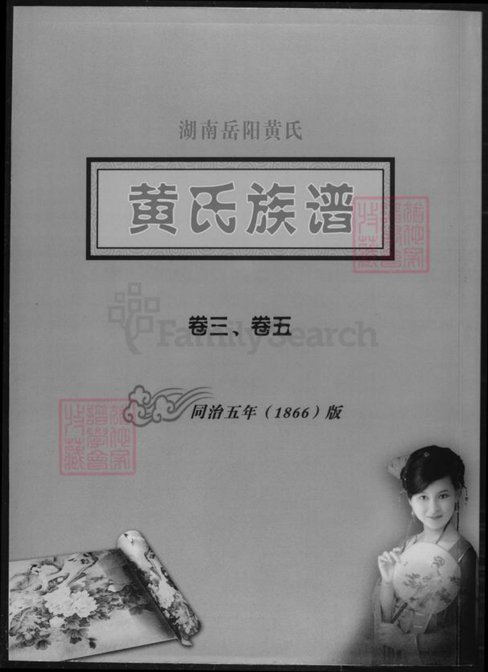 湖南省岳阳市岳阳县黄氏族谱-黄氏族谱.湖南岳阳黄氏.pdf电子版插图