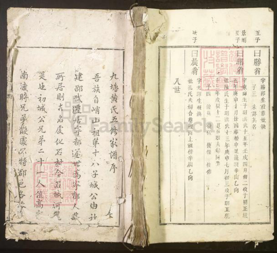 江西省赣州市宁都县黄氏族谱-九塘黄氏五修家谱[不分卷].pdf电子版