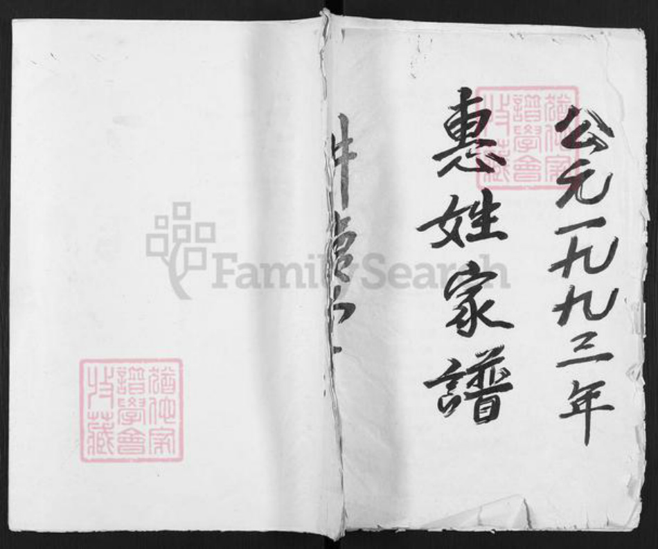 江苏省连云港市灌南县新安镇惠氏族谱-惠姓家谱.pdf电子版插图 江苏省连云港市灌南县新安镇惠氏族谱-惠姓家谱.pdf电子版插图