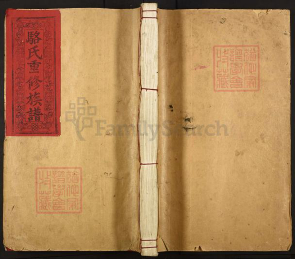 广东省河源市龙川县田心镇骆氏内黄堂族谱-骆氏重修族谱.pdf电子版插图