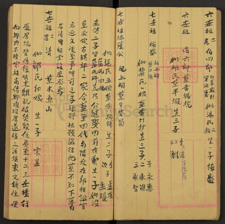 福建省龙岩市上杭县庐丰畬族乡江氏族谱-济阳族谱.pdf电子版插图5 福建省龙岩市上杭县庐丰畬族乡江氏族谱-济阳族谱.pdf电子版插图5