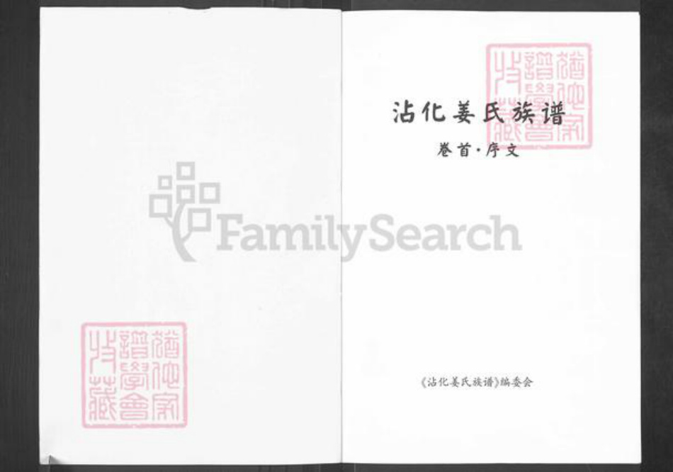 山东省滨州市沾化区黄升镇姜氏族谱-沾化姜氏族谱.pdf电子版插图1