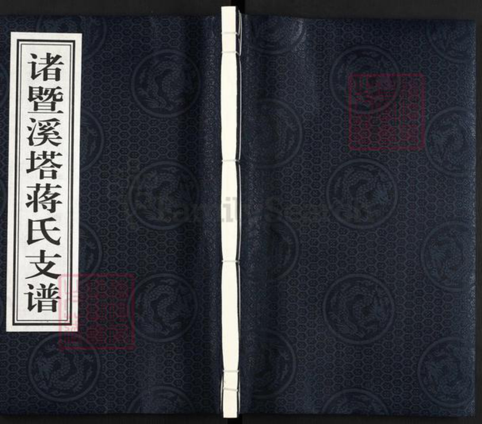 浙江省绍兴诸暨市诸暨蒋氏雍睦堂族谱-诸暨溪塔蒋氏支谱.pdf电子版